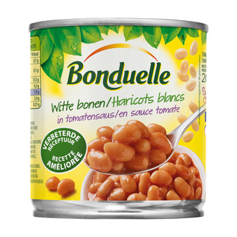 Dekamarkt Bonduelle witte bonen in tomatensaus aanbieding