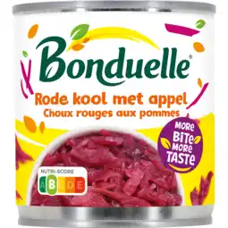 Dekamarkt Bonduelle rode kool met appel aanbieding