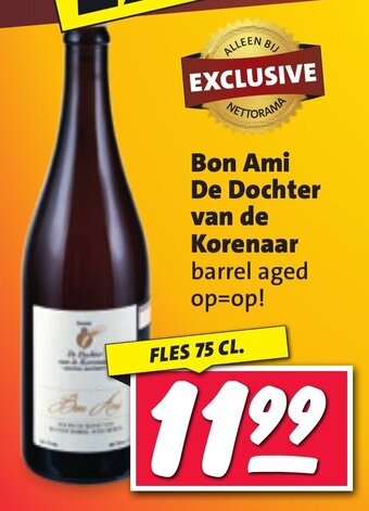 Nettorama Bon Ami van de Korenaar barrel aged fles 75 cl aanbieding