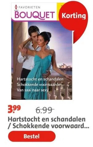 Bruna Hartstocht en schandalen / schokkende voorwaarde / van saai naar sexy aanbieding