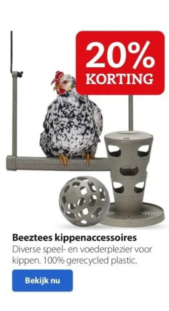 Pets Place Beeztees kippenaccessoires aanbieding