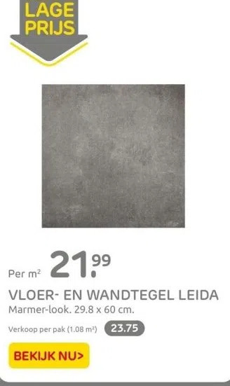 Praxis Vloer- en wandtegel leida aanbieding