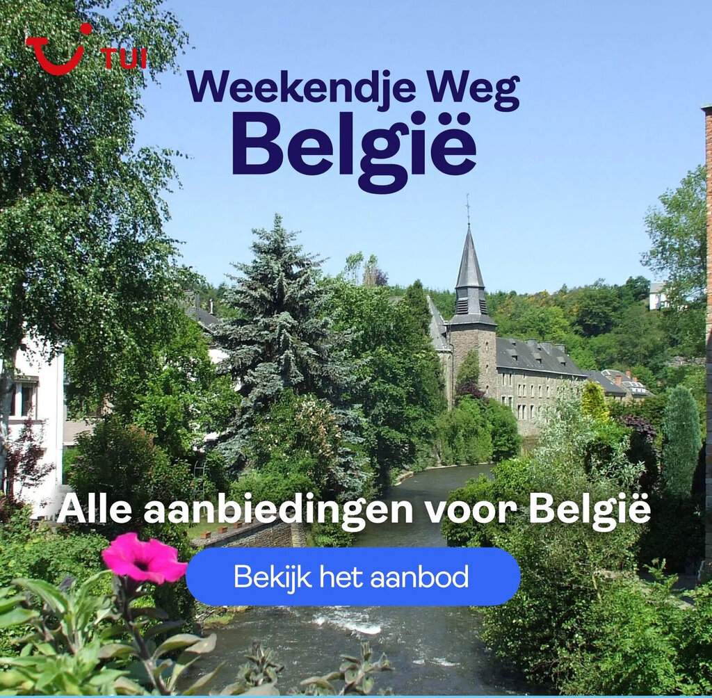 Weekendje Weg België aanbieding bij TUI