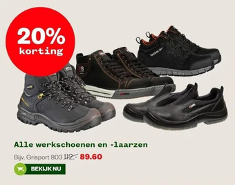 Welkoop Alle werkschoenen en -laarzen aanbieding