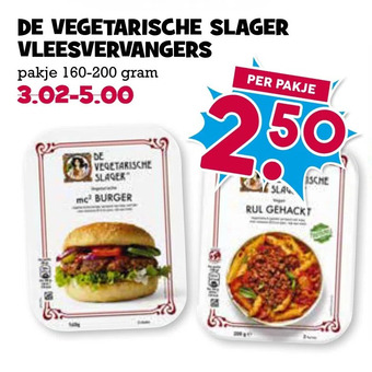 Boon`s Markt De vegetarische slager vleesvervangers aanbieding
