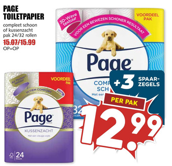 MCD Supermarkt Page toiletpapier aanbieding