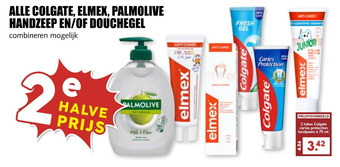 MCD Supermarkt Alle colgate, elmex, palmolive handzeep en/of douchegel aanbieding