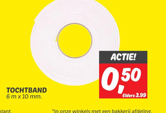 Dekamarkt Tochtband aanbieding