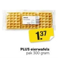 Coop Plus eierwafels aanbieding