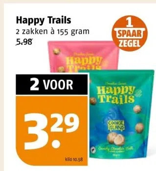 Poiesz Happy trails aanbieding