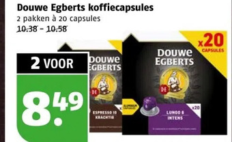 Poiesz Douwe egberts koffiecapsules aanbieding