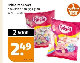 Poiesz Frisia mallows aanbieding