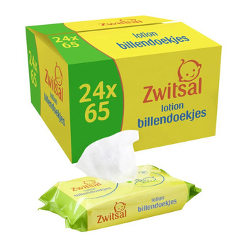 Plein.nl Zwitsal lotion billendoekjes aanbieding