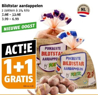 Poiesz Bildtstar aardappelen aanbieding