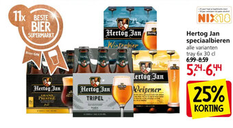 Jan Linders Hertog Jan speciaalbieren aanbieding
