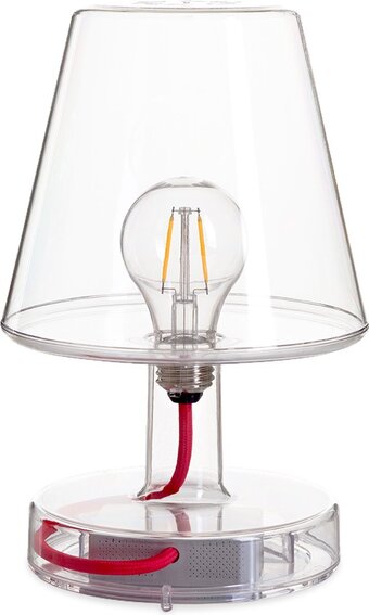 Bol.com Fatboy transloetje oplaadbare tafellamp - camping lamp - bureau lamp - transparant - dimbaar en draadloos aanbieding