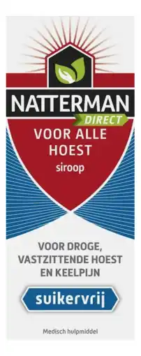 De Online Drogist Natterman direct voor alle hoest siroop 120ml aanbieding