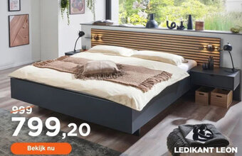 TotaalBED LEDIKANT LEON aanbieding