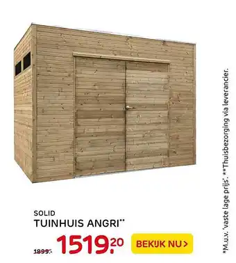 Praxis Solid Tuinhuis Angri aanbieding