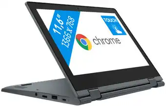 Coolblue Lenovo Chromebook IdeaPad Flex 3 11IGL05 82BB0014MH aanbieding