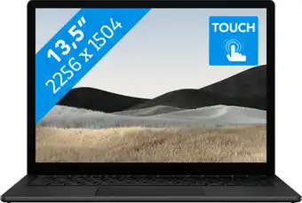 Coolblue Microsoft Surface Laptop 4 13.5" i7 - 16GB - 512GB Zwart aanbieding