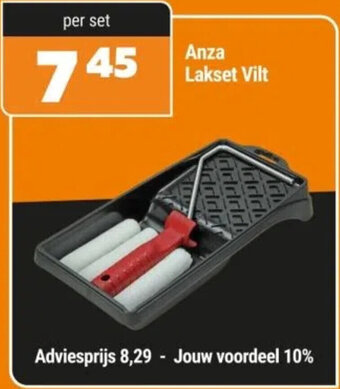 De voordeelmarkt Anza Lakset Vilt aanbieding