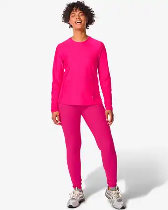 HEMA Hema dames sportlegging roze (roze) aanbieding