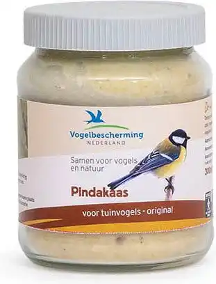 Intratuin Vogelbescherming nederland vogelpindakaas original 330 g aanbieding