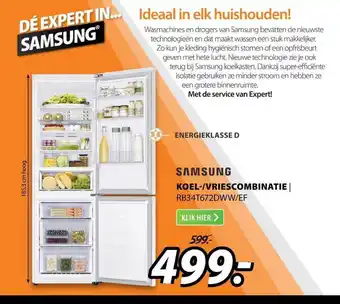 Expert Samsung Koelvriescombinatie aanbieding