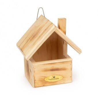 Welkoop Vogelbescherming alton half open - nestkast - vogelhuisje - 20,5x14x21,4cm aanbieding