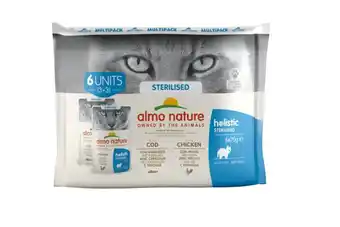 Welkoop Almo nature gesteriliseerd - kattenvoer - kip aanbieding