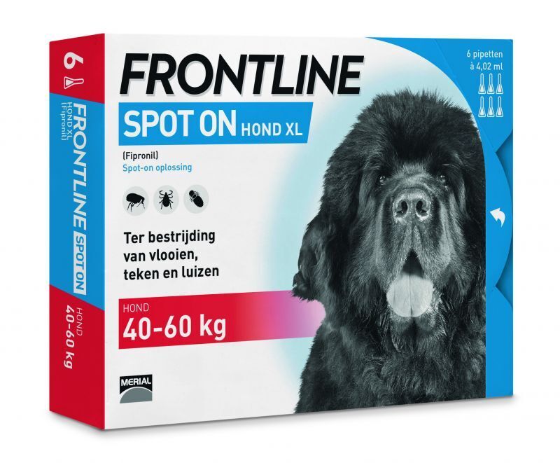 Frontline spot on hond (40 - 60 kg) - vlooien & tekenmiddel aanbieding