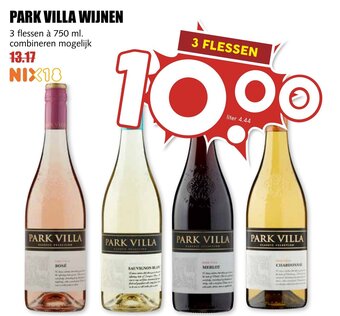De Boerenschuur PARK VILLA WIJNEN 750mL aanbieding