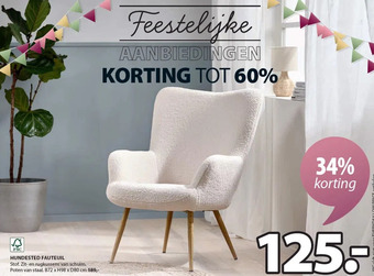Jysk Hundested fauteuil aanbieding