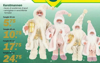 Van Cranenbroek Kerstmannen aanbieding