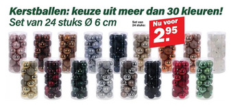 Van Cranenbroek Kerstballen aanbieding