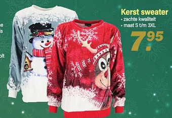 Van Cranenbroek Kerst sweater aanbieding