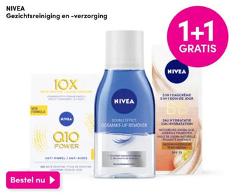 DA NIVEA Gezichtsreiniging en -verzorging aanbieding