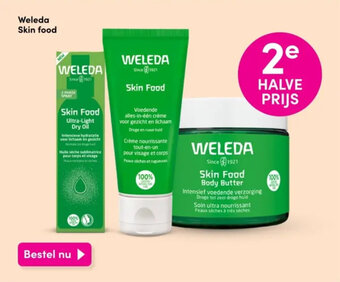 DA Weleda Skin food aanbieding