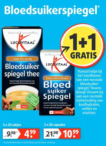 Lucovitaal Bloedsuikerspiegel aanbieding