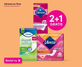 DA Libresse en Tena aanbieding