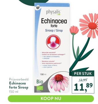 Holland & Barrett Echinacea forte Siroop 150ml aanbieding