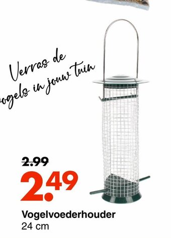 Wibra Vogelvoederhouder 24 cm aanbieding