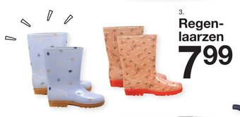 Zeeman Regenlaarzen Maat 22 - 31 aanbieding
