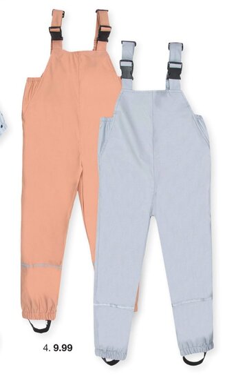 Zeeman Regentuinbroek Maat 86 - 116 aanbieding