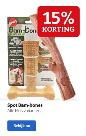 Pets Place Spot Bam-bones aanbieding