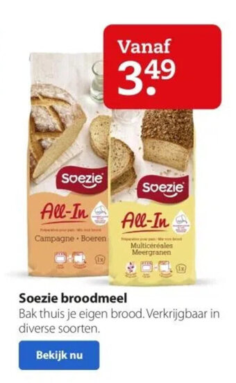 Boerenbond Soezie broodmeel aanbieding