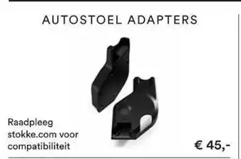 Stokke Autostoel Adapters aanbieding