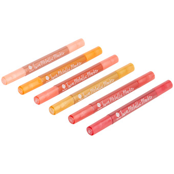 Action Décotime metallic twinmarkers aanbieding