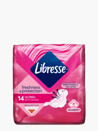 Flink Libresse maandverband normaal met wing 14st aanbieding